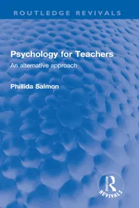 Psychology for Teachers_cover