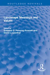 Landscape Meanings and Values_cover