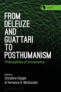 From Deleuze and Guattari to Posthumanism_cover
