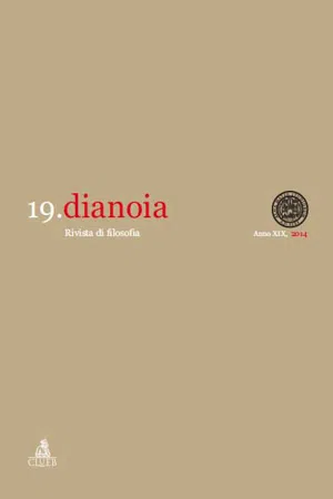 Dianoia 19. Rivista di filosofia