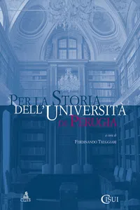 Per la storia dell'Università di Perugia_cover