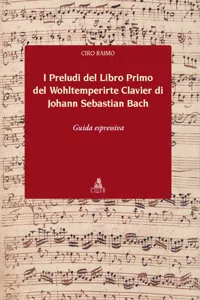 I preludi del Libro Primo del Wohltemperirte Clavier di Johann Sebastian Bach_cover