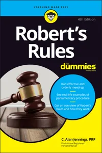 Robert's Rules For Dummies_cover