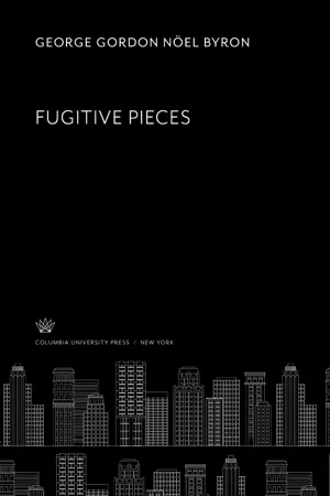 Fugitive Pieces