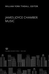 James Joyce Chamber Music_cover