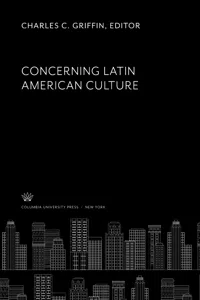 Concerning Latin American Culture_cover