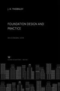 Foundation Design and Practice. an Economic View_cover