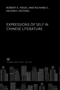 Expressions of Self in Chinese Literature_cover