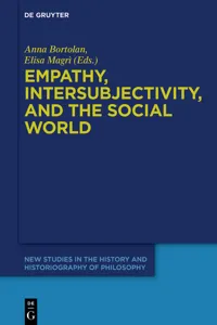 Empathy, Intersubjectivity, and the Social World_cover