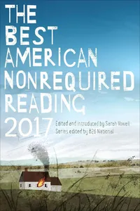 The Best American Nonrequired Reading 2017_cover