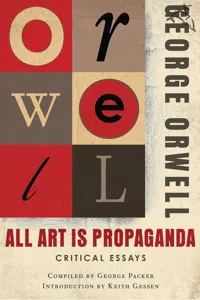 All Art Is Propaganda_cover