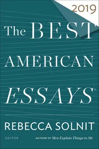 The Best American Essays 2019_cover