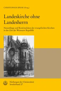 Landeskirche ohne Landesherrn_cover