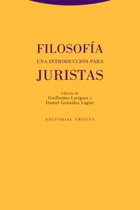Filosofía. Una introducción para juristas_cover