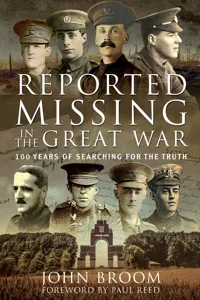 Reported Missing in the Great War_cover