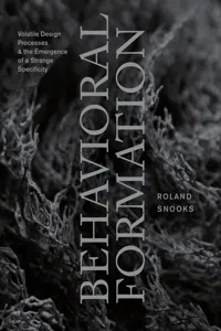 Behavioral Formation_cover