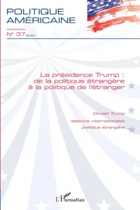 La présidence Trump_cover