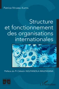 Structure et fonctionnement des organisations internationales_cover