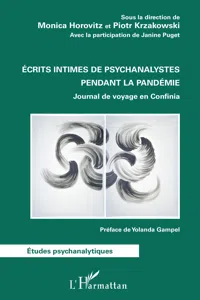 Écrits intimes de psychanalystes pendant la pandémie_cover