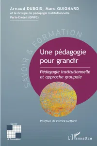 Une pédagogie pour grandir_cover