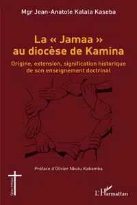 La « Jamaa » au diocèse de Kamina_cover