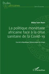 La politique monétaire africaine face à la crise sanitaire de la Covid-19_cover