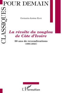 La révolte du zouglou de Côte d'Ivoire_cover