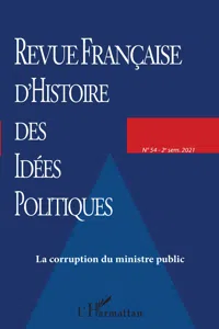 La corruption du ministre public_cover