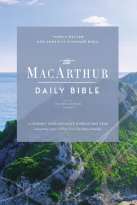 NASB, MacArthur Daily Bible, 2nd Edition, Comfort Print_cover