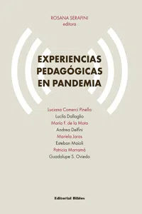 Experiencias pedagógicas en pandemia_cover