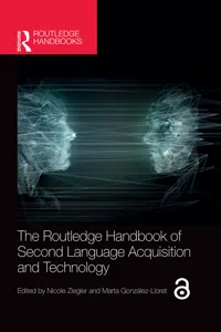 The Routledge Handbook of Second Language Acquisition and Technology_cover