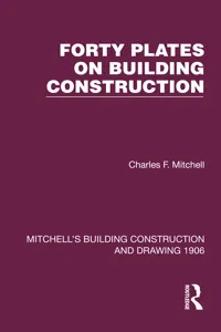 Forty Plates on Building Construction_cover