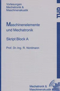 Maschinenelemente und Mechatronik_cover