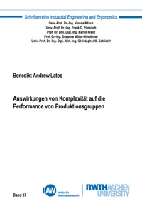 Auswirkungen von Komplexität auf die Performance von Produktionsgruppen_cover