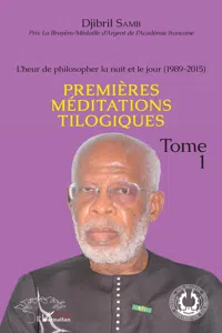 L'heur de philosopher la nuit et le jour Tome 1_cover