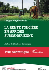 La rente foncière en Afrique subsaharienne_cover