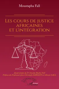 Les cours de justice africaines et l'intégration_cover