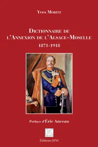 Dictionnaire de l'Annexion de l'Alsace-Moselle_cover