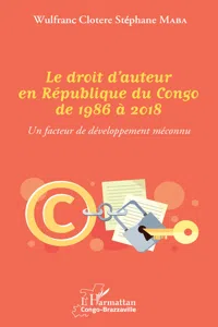 Le droit d'auteur en République du Congo de 1986 à 2018_cover