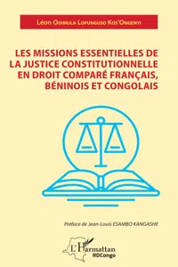 Les missions essentielles de la justice constitutionnelle en droit comparé_cover