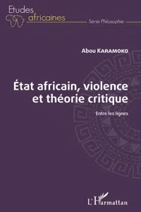 État africain, violence et théorie critique_cover