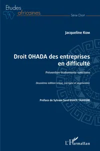 Droit OHADA des entreprises en difficulté_cover