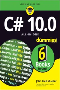 C# 10.0 All-in-One For Dummies_cover
