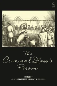 The Criminal Law's Person_cover