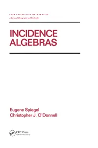 Incidence Algebras_cover