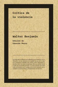 Crítica de la violencia_cover