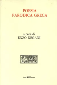 Poesia parodica greca_cover