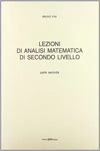 Lezioni di analisi matematica di secondo livello_cover