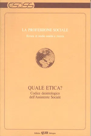 La professione sociale