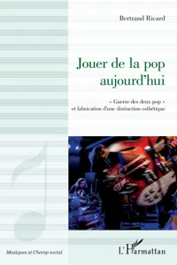 Jouer de la pop aujourd'hui_cover